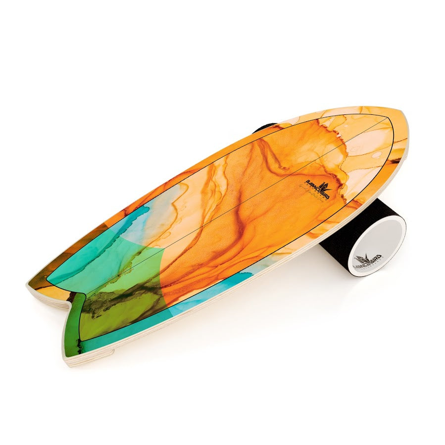 Balanceboard - Liquid Essentials Orange Green
