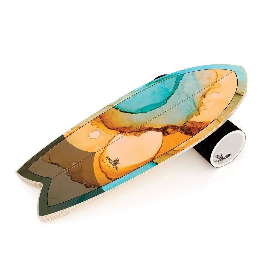 Balanceboard - Liquid Essentials Orange Gray