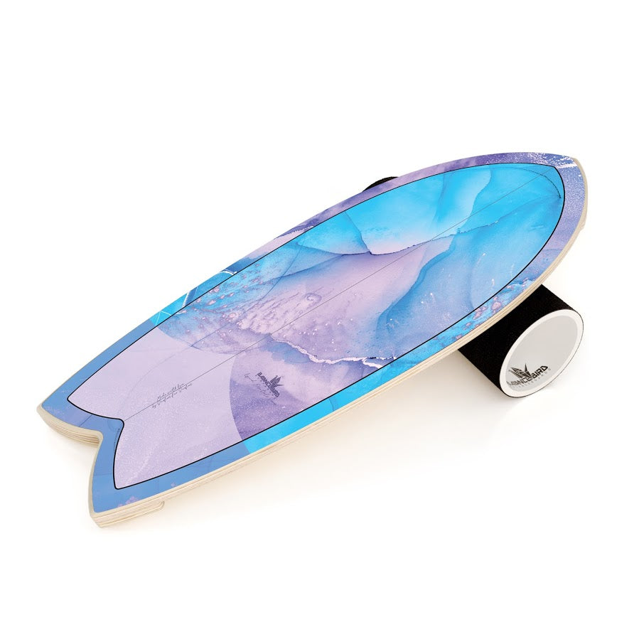 Balanceboard - Liquid Essentials Pink & Blues
